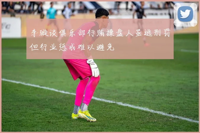 李璇谈俱乐部行贿操盘人虽逃刑罚但行业惩戒难以避免